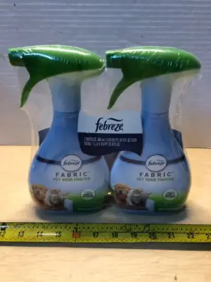 2 bottles 16.9oz each febreze pet odor fighter