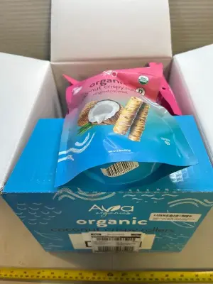 eight pack of organic crispy rollers 01/26/26