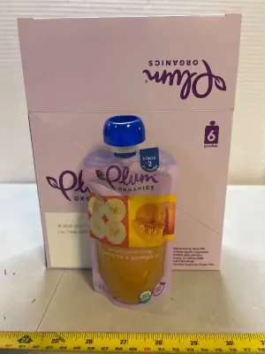 baby fruit pouches, six months plus