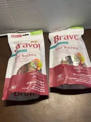 2ct bravo beef trachea exp05/26