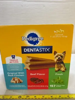 157 count pedigree dentastix toy breed