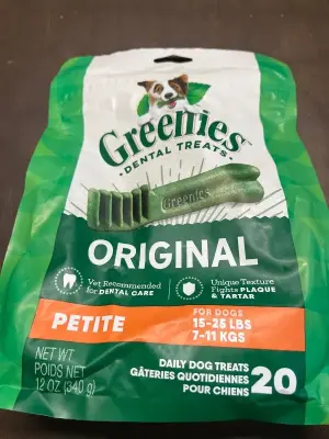 greenies dental treats 12oz exp sep/25