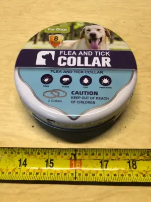 Large dog flea and tick collar