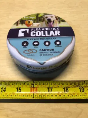 Large dog flea and tick collar