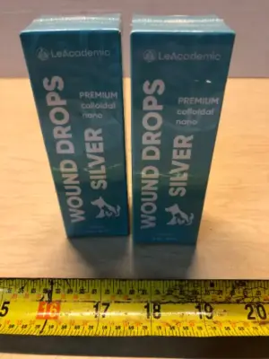 2 boxes 2pc each dog wound drops exp:5/26