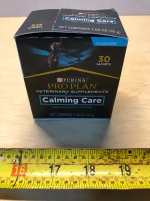 Purina pro plan veterinary supplement calming care 30 sachets exp:1/26