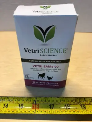 Small dog vetri same 90 liver support