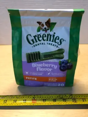 12oz greenies dental treats exp:1/17/26