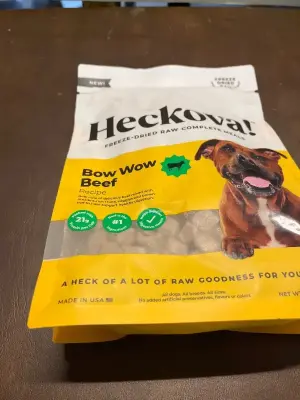 heckova freeze-dried raw complete meals exp02/26
