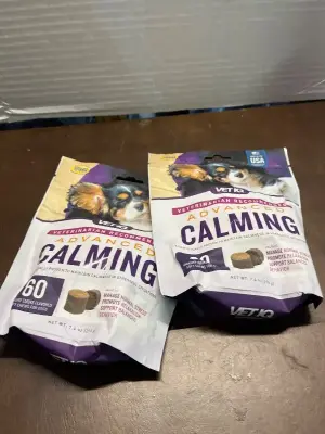 2ct advance calming chews for dogs 7.4oz exp12/25