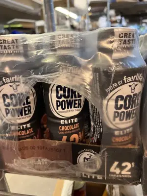 2ct core power protein drinks exp 05/26
