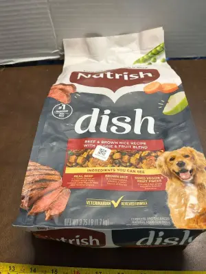 nutrish dish 3.75lb exp05/26