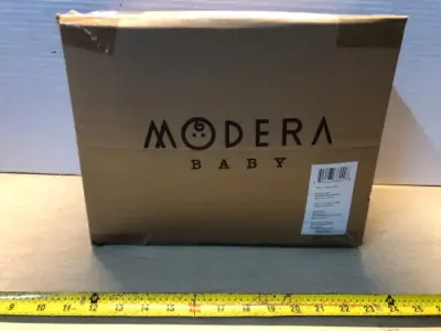 Blue mini crib topper