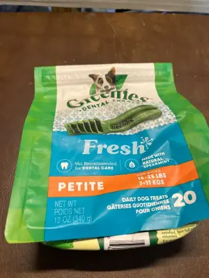 greenies dental treats 12oz  exp oct/29