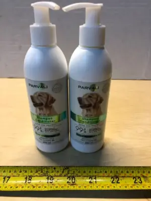 2 bottles 2in1 exp:12/26 shampoo and conditioner for dogs