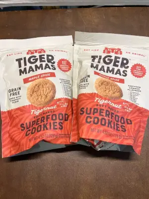 2ct tiger mamas maple spice cookies 4.52 OZ exp04/26