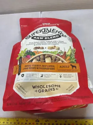 raw blend adult kibble BB02/26