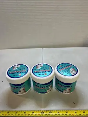 3 ct pet eye wipes 06/27