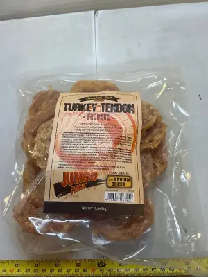 1lb turkey tendon rings BB 04/26