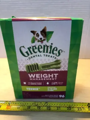 27oz greenies dental treats for dogs exp:5/21/27