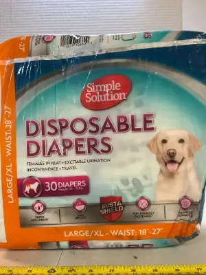 L/XL disposable dog diapers
