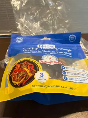 2ct puppy teething rings 3.6oz