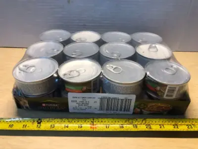 24 cans purina pro plan small breed adult dog food exp:8/27