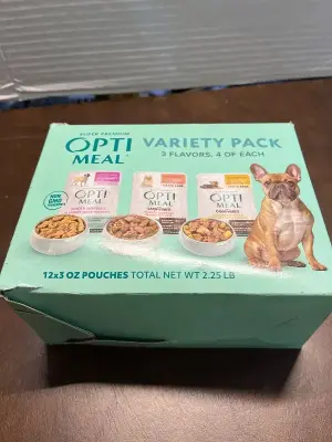 opti meal variety pack 2.25lb exp 10/27
