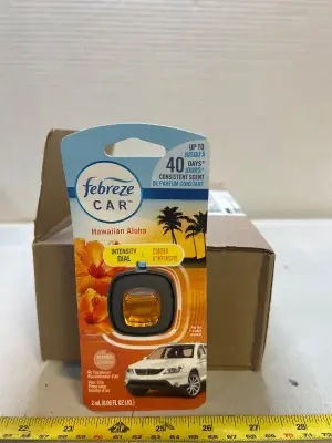 five count Febreze car clips