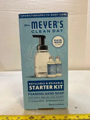mrs. meyers refillable and reusable starter kit