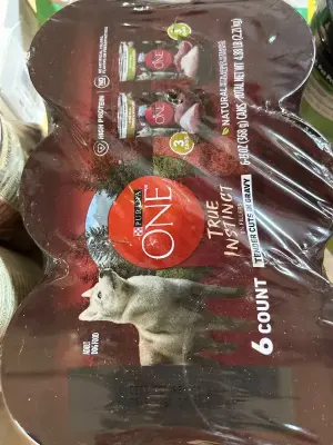 6 pack of purina one canned dog food