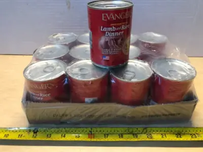 12 cans Evangers dog food exp:1/29