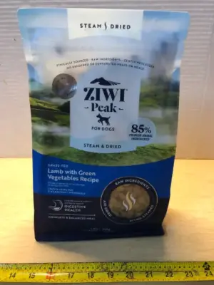 1.8lb ziwi peak steam dried dog food exp:5/21/26