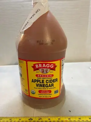 1 gallon of raw unfiltered apple cider vinegar 07/30