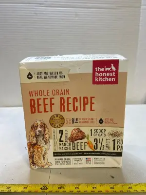 whole grain beef recipe, dog food