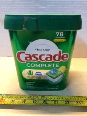 2.56lb cascade complete dishwasher packs