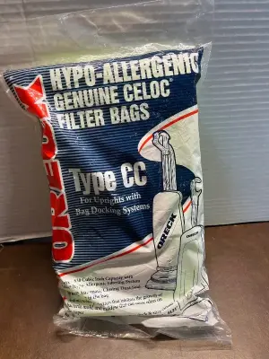 hypo-allergic genuine celoc filter bags