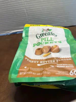 2ct greenies pill pockets 15.8oz exp04/26