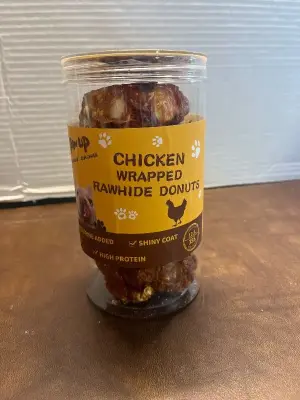 chicken wrapped rawhide donuts exp 04/27
