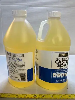 2ct 2 qrt multipurpose Castile soap