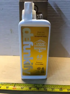 2 bottles 37.7oz liquid laundry detergent