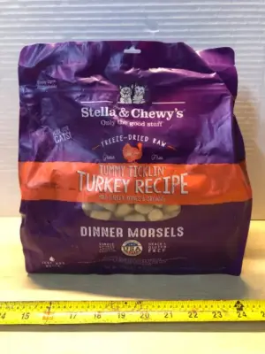 2 bags 18oz each freeze dried cat food exp:4/29/26