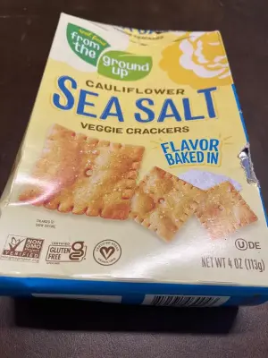sea salt veggie crackers 4oz