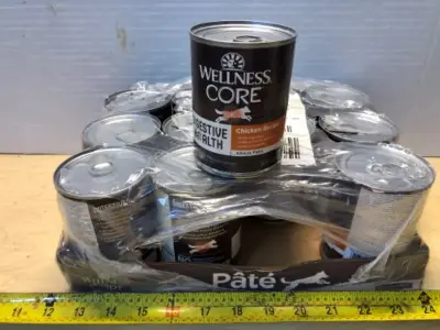 12 cans grain free dog food exp:12/21/28