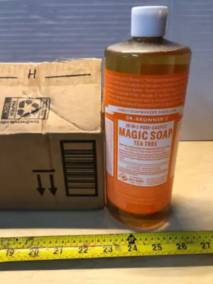 2 bottles 32oz each 18in1 pure Castile soap