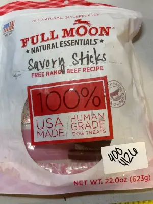 freerange beef, savory sticks for dogs