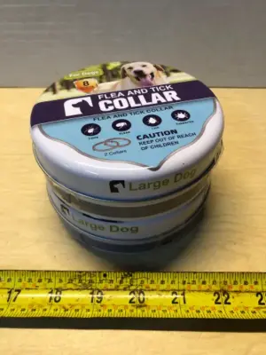 2pc large dog flea and tick collars