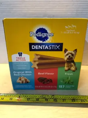 2.36lbs pedigree dentastix exp:6/26