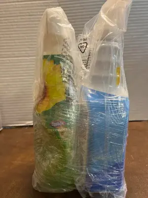 green works , clorox spray