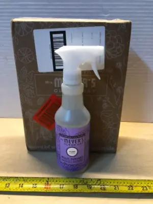 3 bottles 16oz each Mrs. Meyers multi surface cleaner